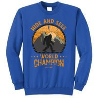 Bigfoogift Hide And Seek Bigfoot Hide And Seek Champion Cool Gift Tall Sweatshirt