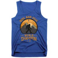 Bigfoogift Hide And Seek Bigfoot Hide And Seek Champion Cool Gift Tank Top