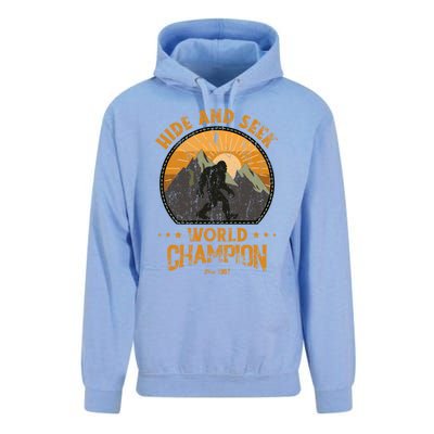 Bigfoogift Hide And Seek Bigfoot Hide And Seek Champion Cool Gift Unisex Surf Hoodie