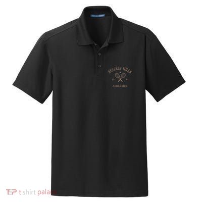 Beverly Hills Athletics California Tennis Club 90s Preppy Dry Zone Grid Polo