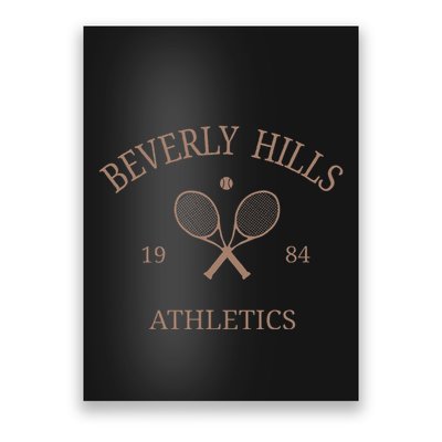 Beverly Hills Athletics California Tennis Club 90s Preppy Poster