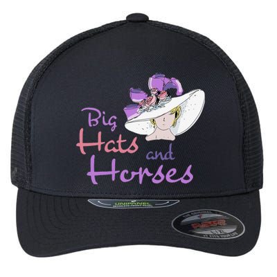 Big Hats And Horses Derby Dayk.E.N.T.U.C.K.Y Flexfit Unipanel Trucker Cap