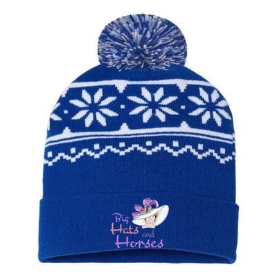 Big Hats And Horses Derby Dayk.E.N.T.U.C.K.Y USA-Made Snowflake Beanie