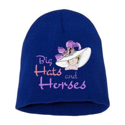 Big Hats And Horses Derby Dayk.E.N.T.U.C.K.Y Short Acrylic Beanie