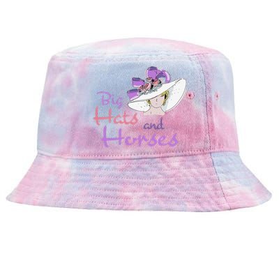 Big Hats And Horses Derby Dayk.E.N.T.U.C.K.Y Tie-Dyed Bucket Hat