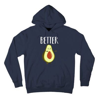 Better Half Avocado Matching Couple Valentine's Day Wedding Tall Hoodie