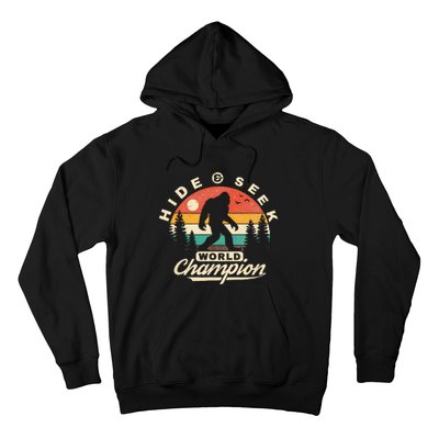 Bigfoot Hide And Seek World Champion Sasquatch Hoodie