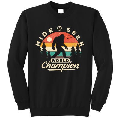 Bigfoot Hide And Seek World Champion Sasquatch Sweatshirt