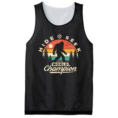 Bigfoot Hide And Seek World Champion Sasquatch Mesh Reversible Basketball Jersey Tank