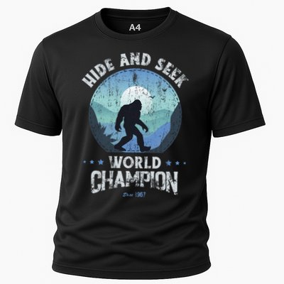 Bigfoot Hide And Seek Bigfoot Hide And Seek Champion Cooling Performance Crew T-Shirt