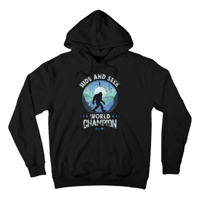 Bigfoot Hide And Seek Bigfoot Hide And Seek Champion Hoodie