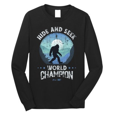 Bigfoot Hide And Seek Bigfoot Hide And Seek Champion Long Sleeve Shirt