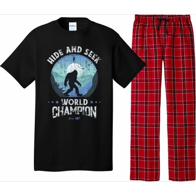 Bigfoot Hide And Seek Bigfoot Hide And Seek Champion Pajama Set