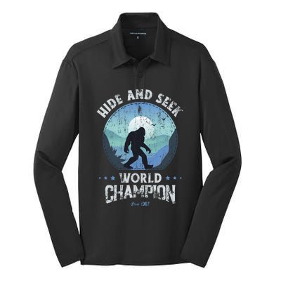 Bigfoot Hide And Seek Bigfoot Hide And Seek Champion Silk Touch Performance Long Sleeve Polo