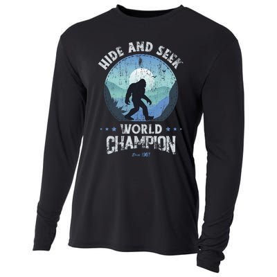 Bigfoot Hide And Seek Bigfoot Hide And Seek Champion Cooling Performance Long Sleeve Crew