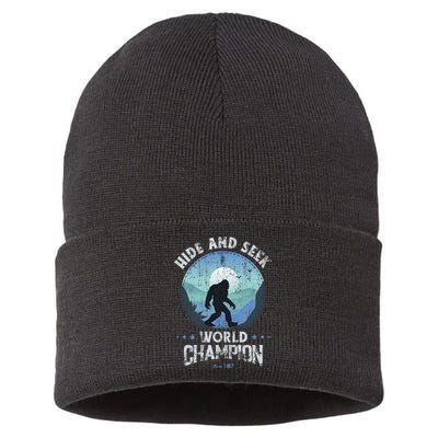 Bigfoot Hide And Seek Bigfoot Hide And Seek Champion Sustainable Knit Beanie