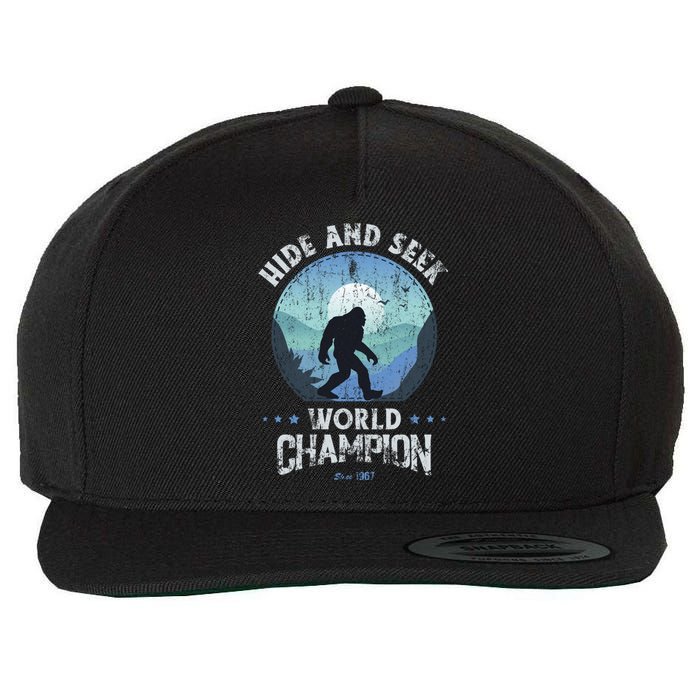 Bigfoot Hide And Seek Bigfoot Hide And Seek Champion Wool Snapback Cap