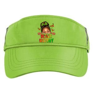 Black History Afro Black Freedom 1865 African American Gift Adult Drive Performance Visor