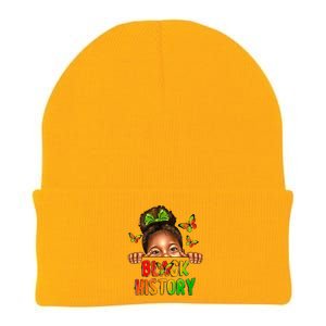 Black History Afro Black Freedom 1865 African American Gift Knit Cap Winter Beanie