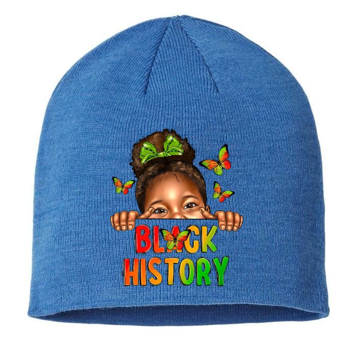 Black History Afro Black Freedom 1865 African American Gift Sustainable Beanie