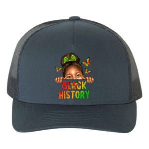 Black History Afro Black Freedom 1865 African American Gift Yupoong Adult 5-Panel Trucker Hat