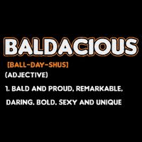 Bald Hairless Alopecia Bald Definition 16 in Basic Backpack