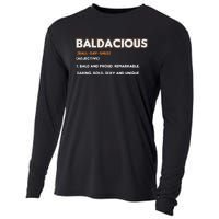 Bald Hairless Alopecia Bald Definition Cooling Performance Long Sleeve Crew