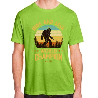 Bigfoogift Hide And Seek Bigfoot Hide And Seek Champion Cute Gift Adult ChromaSoft Performance T-Shirt