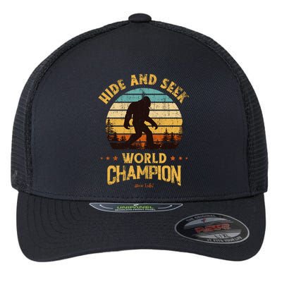 Bigfoogift Hide And Seek Bigfoot Hide And Seek Champion Cute Gift Flexfit Unipanel Trucker Cap