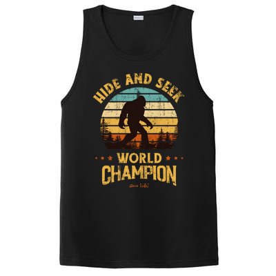 Bigfoogift Hide And Seek Bigfoot Hide And Seek Champion Cute Gift PosiCharge Competitor Tank