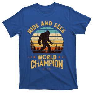 Bigfoogift Hide And Seek Bigfoot Hide And Seek Champion Cute Gift T-Shirt