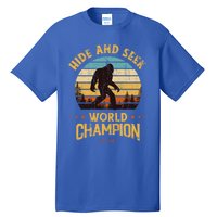 Bigfoogift Hide And Seek Bigfoot Hide And Seek Champion Cute Gift Tall T-Shirt