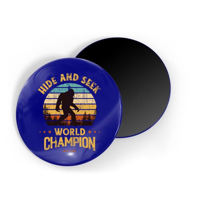 Bigfoogift Hide And Seek Bigfoot Hide And Seek Champion Cute Gift Magnet