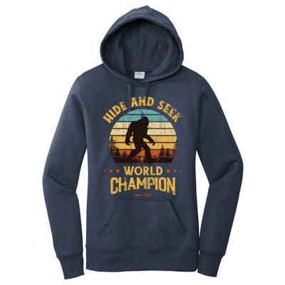 Bigfoogift Hide And Seek Bigfoot Hide And Seek Champion Cute Gift Women's Pullover Hoodie