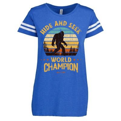 Bigfoogift Hide And Seek Bigfoot Hide And Seek Champion Cute Gift Enza Ladies Jersey Football T-Shirt