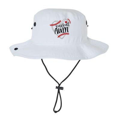 Baseball Heart AUN Auntie Trendy Legacy Cool Fit Booney Bucket Hat