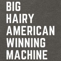 Big Hairy American Winning Machine Cotton Canvas Backpack