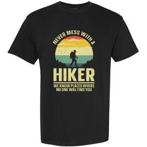 Best Hiking Art Outdoor Hike Gear Hiker Hiking Garment-Dyed Heavyweight T-Shirt