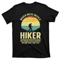 Best Hiking Art Outdoor Hike Gear Hiker Hiking T-Shirt