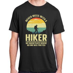 Best Hiking Art Outdoor Hike Gear Hiker Hiking Adult ChromaSoft Performance T-Shirt