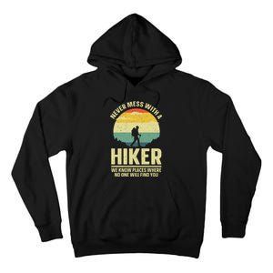 Best Hiking Art Outdoor Hike Gear Hiker Hiking Tall Hoodie