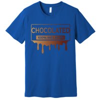 Black History African American 100% Melanin Chocolated Cute Gift Premium T-Shirt