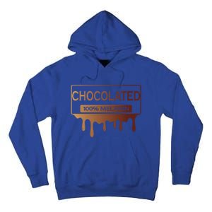 Black History African American 100% Melanin Chocolated Cute Gift Tall Hoodie