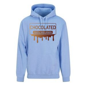 Black History African American 100% Melanin Chocolated Cute Gift Unisex Surf Hoodie