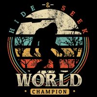 Bigfoot Hide And Seek Champion Sasquatch Camping Tees 16 in Basic Backpack