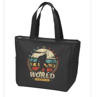 Bigfoot Hide And Seek Champion Sasquatch Camping Tees Zip Tote Bag