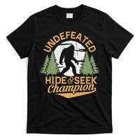 Bigfoot Hide And Seek Champion Sasquatch Stuff T-Shirt
