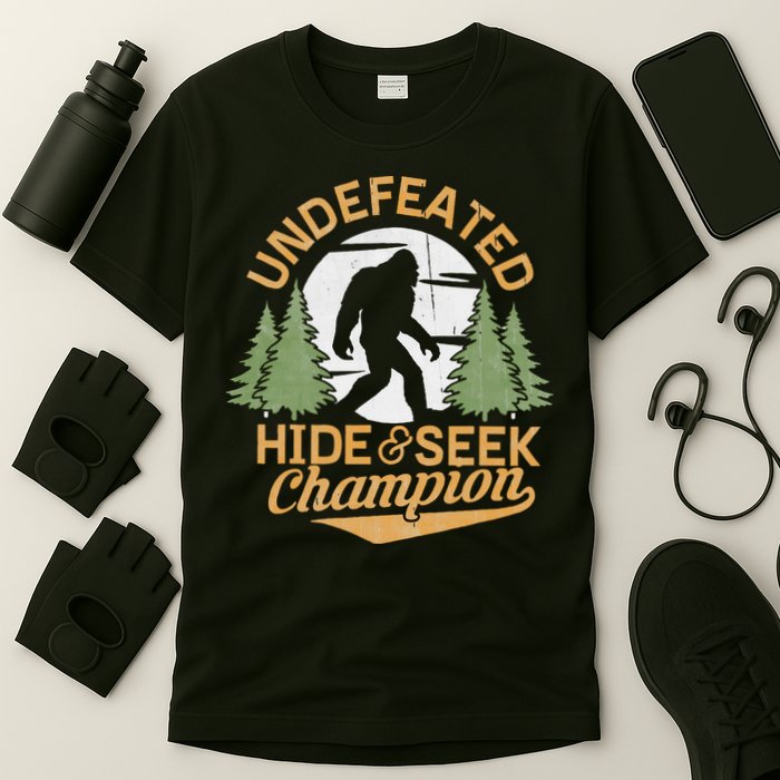Bigfoot Hide And Seek Champion Sasquatch Stuff T-Shirt