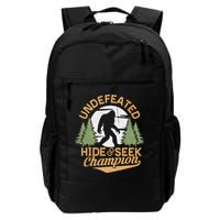 Bigfoot Hide And Seek Champion Sasquatch Stuff Daily Commute Backpack