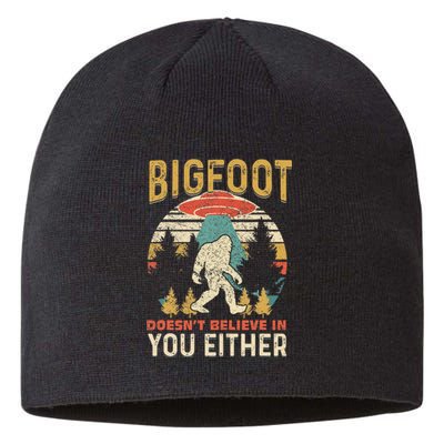 Bigfoot Hide And Seek World Champion Sasquatch Men Sustainable Beanie